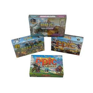 Gamelyn Games Tiny Epic Board Game Bundle Quest Mechs Tactics Deluxe Expansion